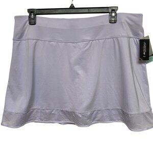 Ideology Womens Plus Lilac Tennis Skirt W/Pleated‎ Built-In Shorts Size 2X NWT